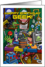 Happy Birthday Geek card