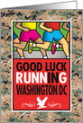 Washington, DC, Military Marathon, Camo Background card