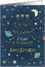 Happy Birthday Most Awesome Father in the Universe card