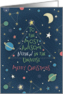 Most Awesome Nephew in the Universe, Merry Christmas card