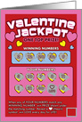 Valentine’s Day Lottery Scratch card