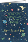Father’s Day Most Awesome Super Dad in the Universe card