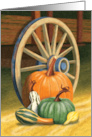 Thanksgiving Pumpkin and Gourds by Rustic Wagon card