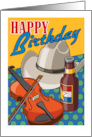 Birthday Country Music Theme card