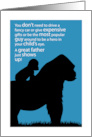 Fathers Day Gorilla with infant Gorilla Sentimental card