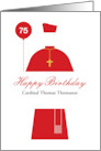 Happy Birthday Catholic Cardinal Customize Name Age card