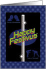 Feats of Strength, Airing of Grievances Humorous Festivus card