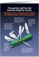 Ultimate Man Tool, Funny Birthday for Uncle card