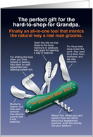 Ultimate Man Tool, Funny Birthday for Grandpa card