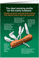 Ultimate Man Tool, Funny Christmas for Husband card