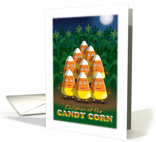 Candy Corn Halloween Humor card (1405438)
