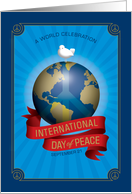 International Day of Peace card