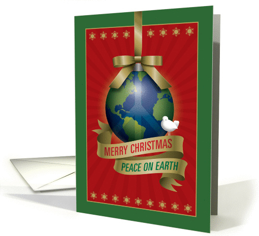 Merry Christmas Peace On Earth card (1440944)