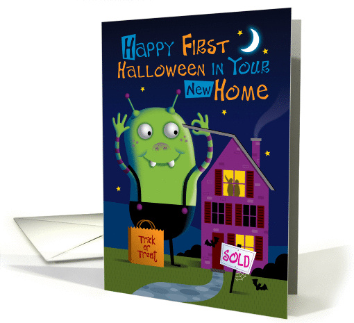 First Halloween in New Home card (1445402)