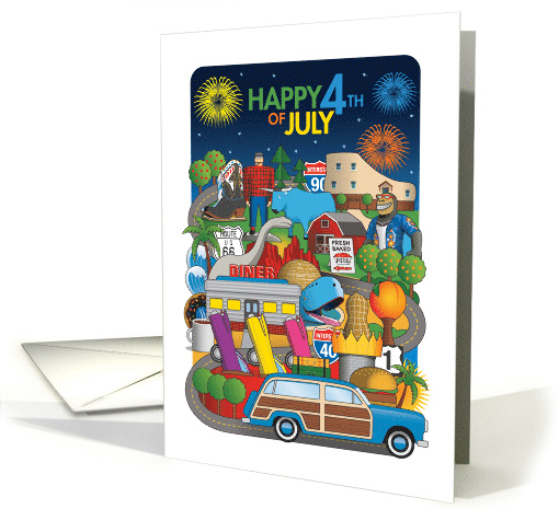 Roadside Attractions, Happy 4th of July card (1472976)