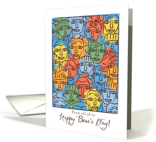 Happy Boss's Day From All of Us card (1476218)