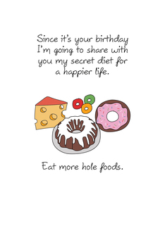 Birthday Hole Foods,...