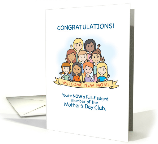 First Mother's Day Congratulations card (1513340)