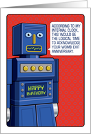 Funny Robot Birthday...