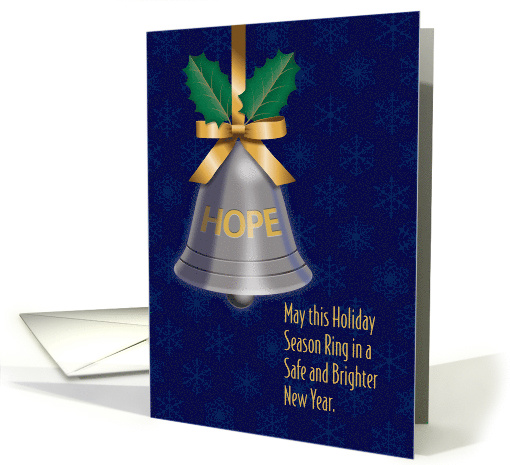 Hope Silver Bell, Christmas Holiday Season card (1640202)