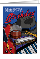 Birthday Cards with Musical Instruments from Greeting Card Universe