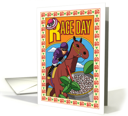 Race Day Kentucky Horse Racing card (1669808)