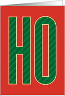 HO Humorous Christmas Economy Inflation Joke card