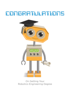 Congratulations Robotics Engineering Degree