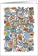 Good Luck at College Activities, Hobbies and Clubs card