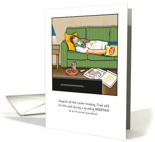 Happy Birthday Sci Fi Movie Geek Humor card (1813906)