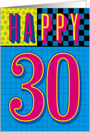 30th Birthday Cards from Greeting Card Universe