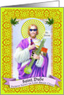 St. Dude Funny Happy Birthday Mortal Sins Greeting Cards