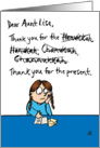 Hanukkah Spellings Hanukkah Joke Card