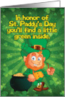 A Little Green St. Patrick’s Day Card