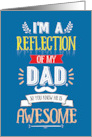 Dad Notes Laurels Father’s Day Card