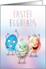 Easter Eggheads Card