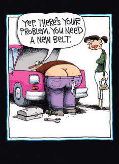 New Belt Crack Funny...