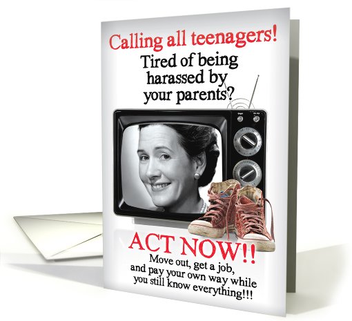 Still Know Everything Teenager Funny Birthday card (1090062)