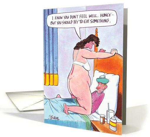 Eat Something Adult Humor Birthday card (1090066)