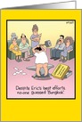 Bangkokless Charades Adult Humor Birthday Card
