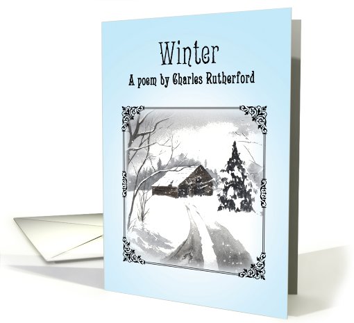 Cold Christmas Poem Funny card (1090216)