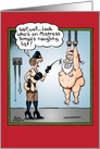 Mistress Sonia Whip Santa Sex Humor Holiday Card