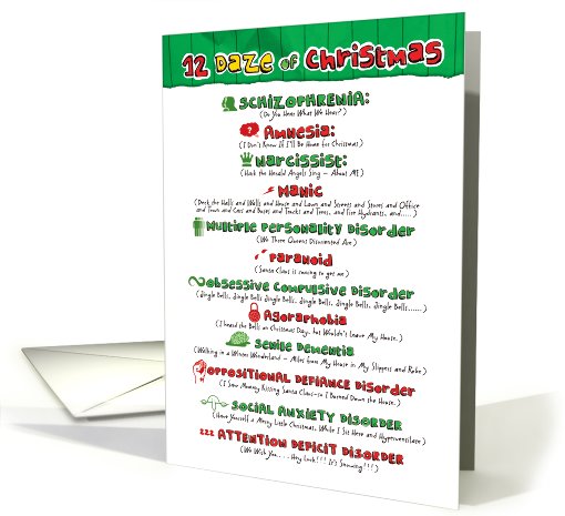 12 Daze of Christmas Humor card (1090374)