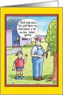 Online Poker Game Humor Father’s Day Card