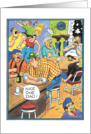 Nice One Dad Toxic Gas Fart Funny Father’s Day Card