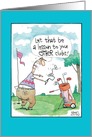 Other Golf Clubs Anger Funny Father’s Day Card