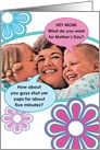 Shut Yer Yaps Sarcastic Funny Mother’s Day Card
