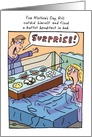 Breakfast in Bed Buffet Humor Mother’s Day Card