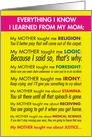 Learned From Mom Humor Mothers Day Card