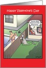 Good Dog Video Spy Adult Humor Valentine’s Card